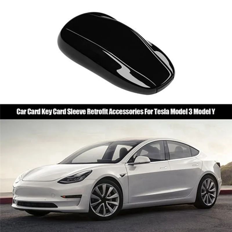 For Tesla Model Y Model 3 Compatible Smart Remote Control Car Key Replacement Accessories Key Card Car Model Key
