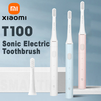 XIAOMI MIJIA Sonic Electric Toothbrush T100,30-day battery life,IPX7 Waterproof Soft Brush Head,2 Modes,Whitening Toothbrushes