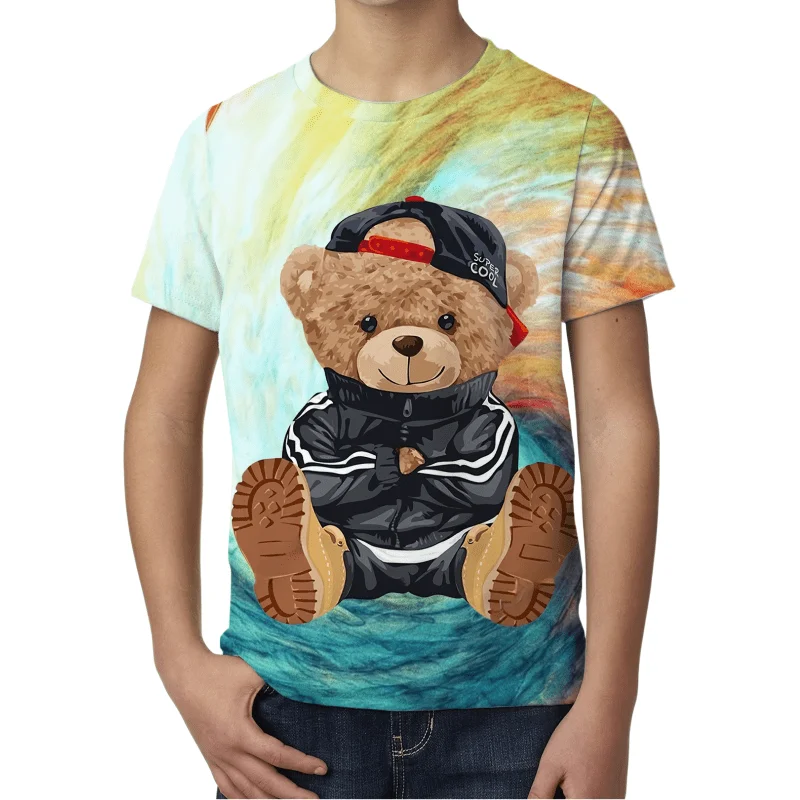 bebe-menino-legal-urso-impressao-respiravel-camiseta-esportiva-de-secagem-rapida-manga-curta-3d-pulover-casual-em-torno-do-pescoco-superior-roupas-de-bebe-3-13y