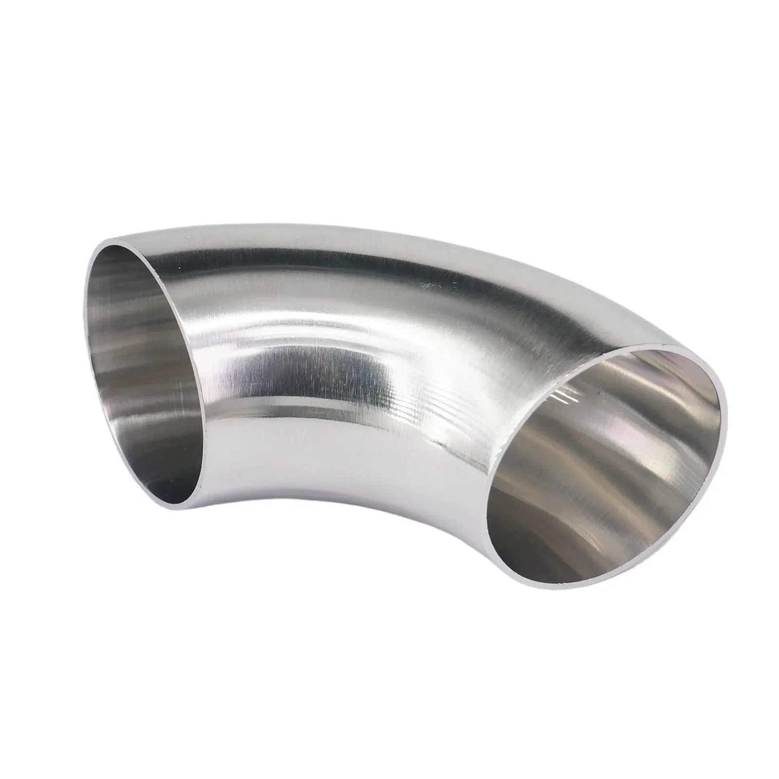 O.D 129/133mm Equal 90 Degree Elbow 304 Stainless Steel Sanitary Welding Pipe Fitting Homebrew