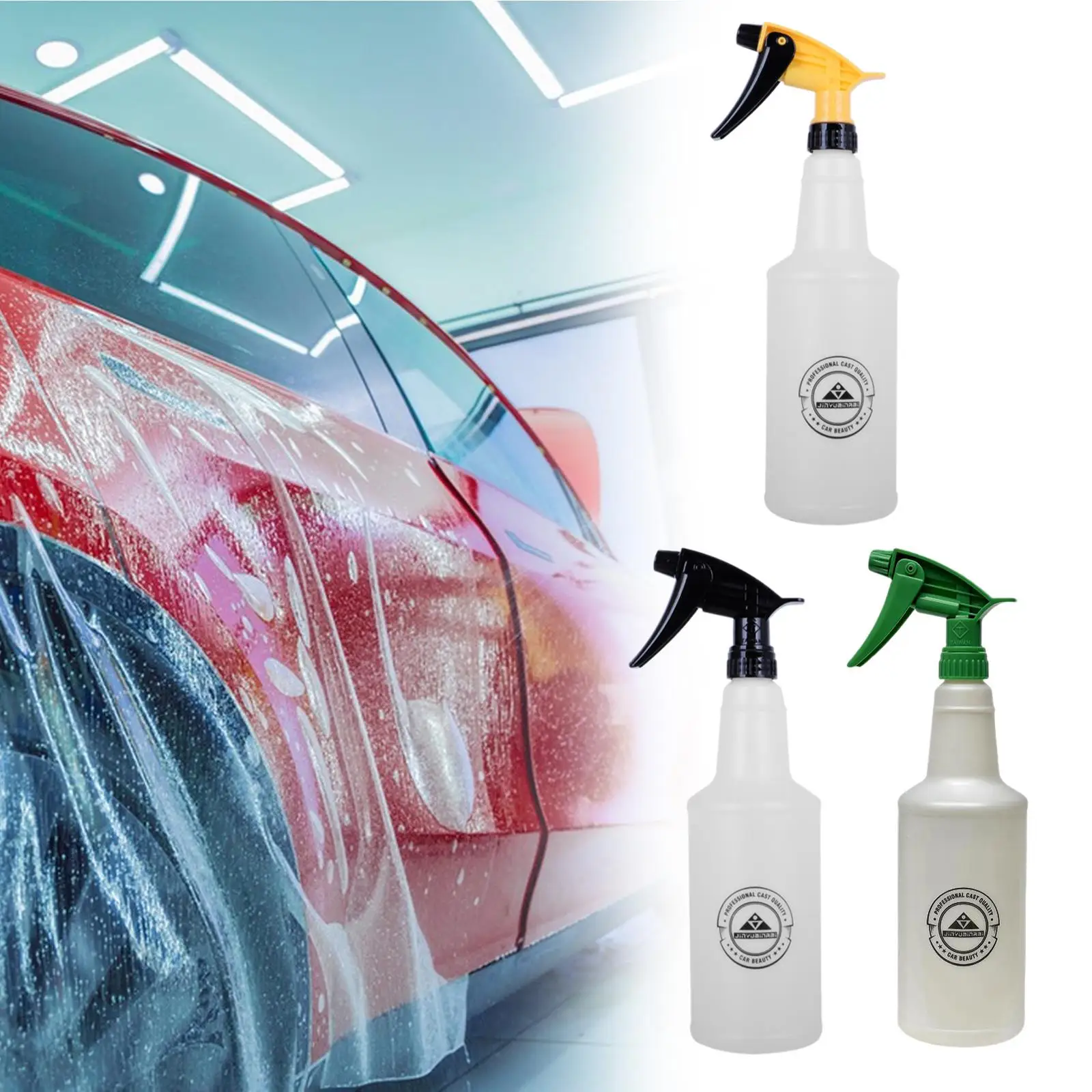 Car Spray Bottle Commercial Mist Water Bottle Leak Proof Empty Spraying Bottle for Pet Clean Planting Cleaning Solutions