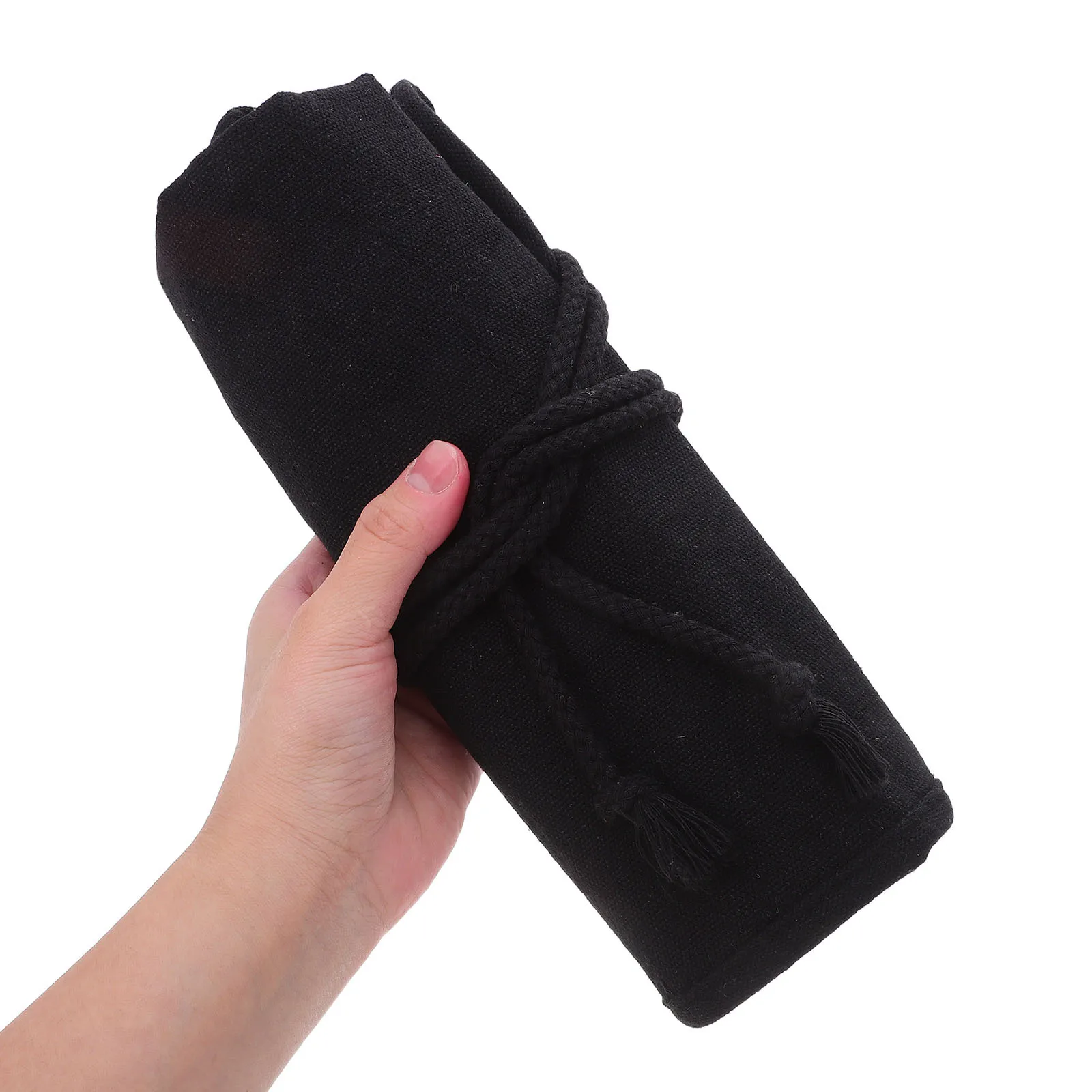 

Paint Brush Storage Roll Large Capacity Canvas 20 Slots Gouache Paint Brush Holder Oil Painting Sketch Carry Case Artist Travel