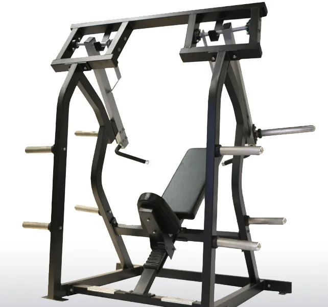 Lateral Chest Press Machine Plate-Loaded Deltoid Shoulder Press Gym Equipment Steel Leverage Shoulder Press Machine