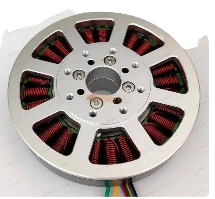 9910 Hollow Shaft DC Brushless Motor, 2.0Nm Torque Disc Flat Motor for Robotics & Automation