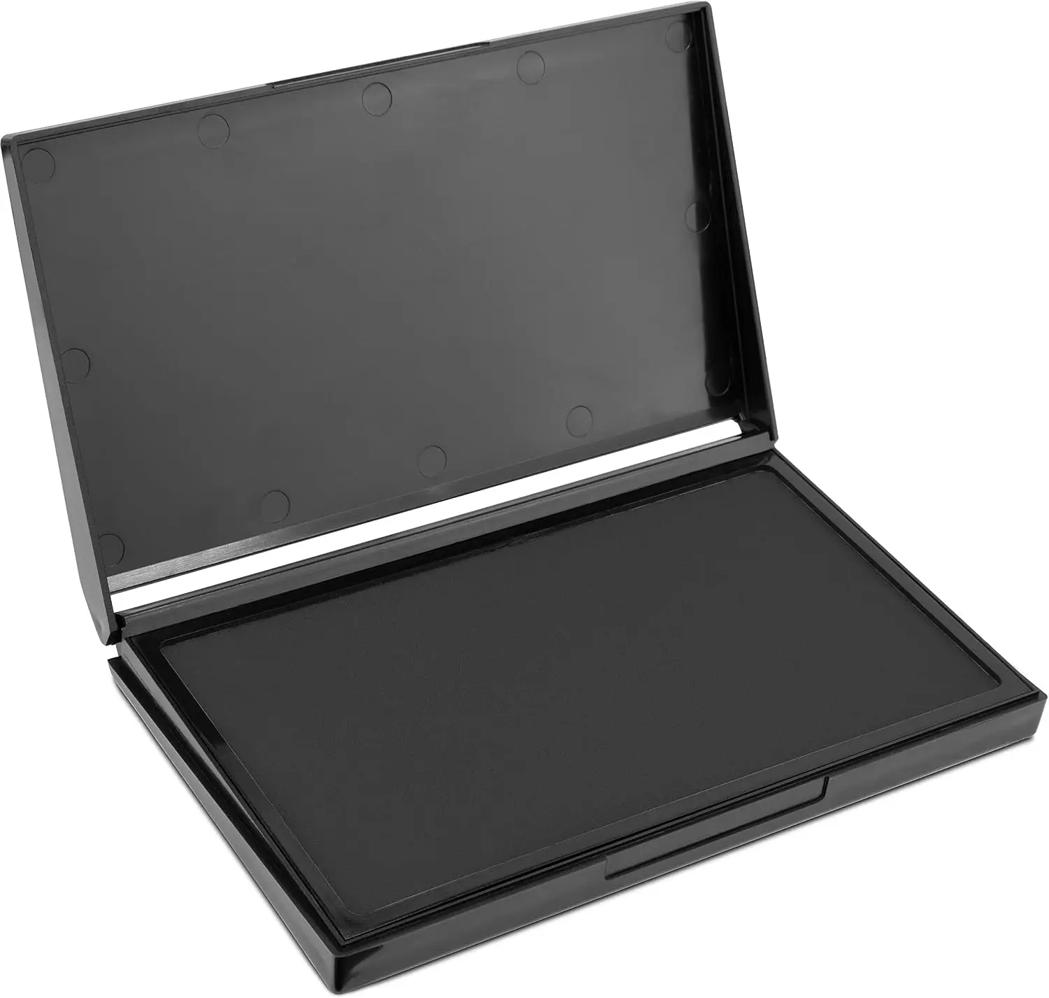 Large Black Stamp Pad 4-1/4x7-1/4 in Premium Felt for Stamping
