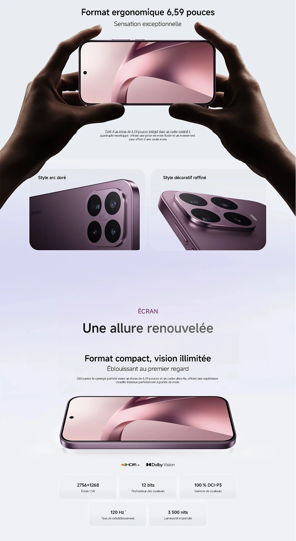 Xiaomi 17T 5G, NFC, MediaTek Dimensity 8500-Ultra, 6.59 inches, 120 Hz, 50 MP Leica main camera, 6500 mAh battery, IP68
