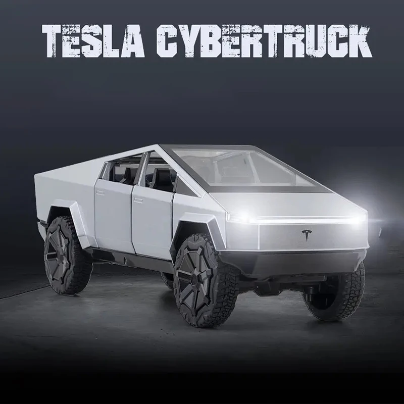 

Remote Control Car New 1:14 Tesla Cyber Pickup Charging RC Four way Racing Crash Resistant Boys and Children's Toy Car