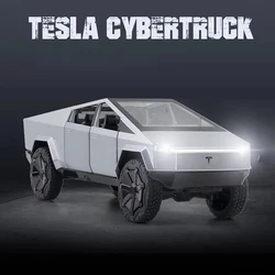 Remote Control Car New 1:14 Tesla Cyber Pickup Charging RC Four way Racing Crash Resistant Boys and Children's Toy Car