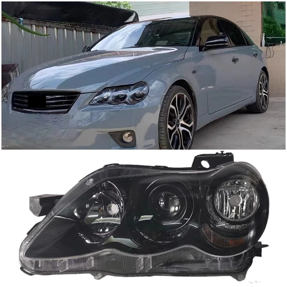 Car front bumper modified led headlight Assembly for 05-09 Toyota Reiz MarkX DRL daytime running light turn signal 2pcs