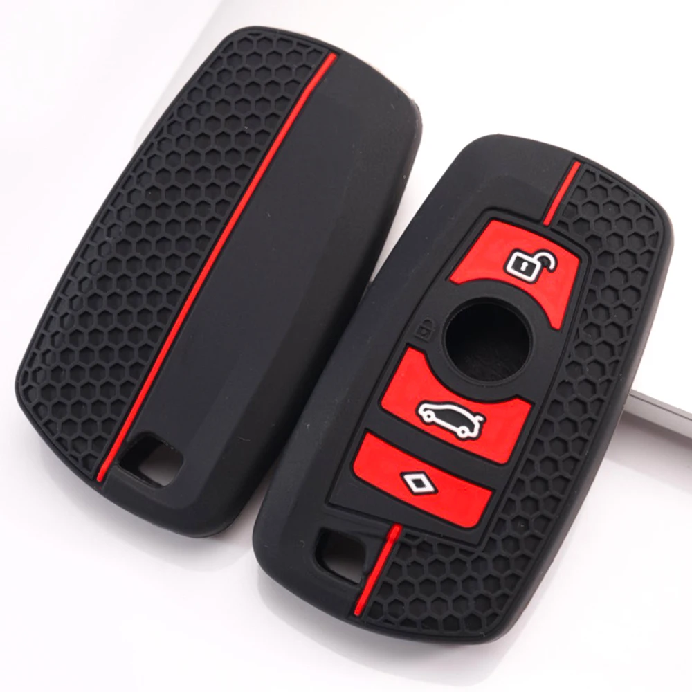 Silicone Key Cover For BMW 1 Series 2 Series 3 Series 4 Series 5 Series 6 Series 7 Series X1 X3 X4 X5 X6 Z4 M3 M4 M5 Drop
