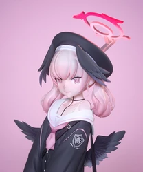 Resin Figure Kit Blue ブルーアーカイブ コハル 1/7 Unpainted Garage Resin Kit Model GK