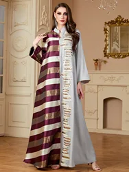 Ramadan Sequins Long Robe Jalabiya Morocco Eid Muslim Abaya for Women Party Dresses Dubai Abayas Saudi Kaftan Islam Vestidos