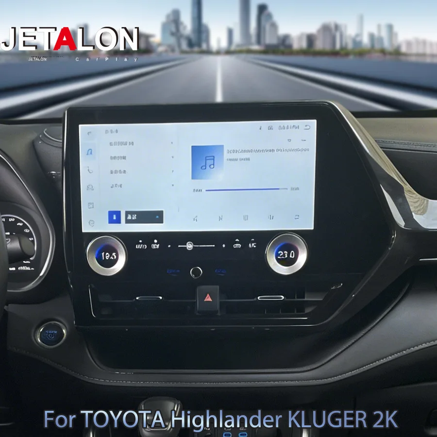 

13.3'' For TOYOTA Highlander KLUGER 2K Screen Android Multimedia Video Player CarPlay Car Radio Navigation Head Unit 4G DSP WIFI