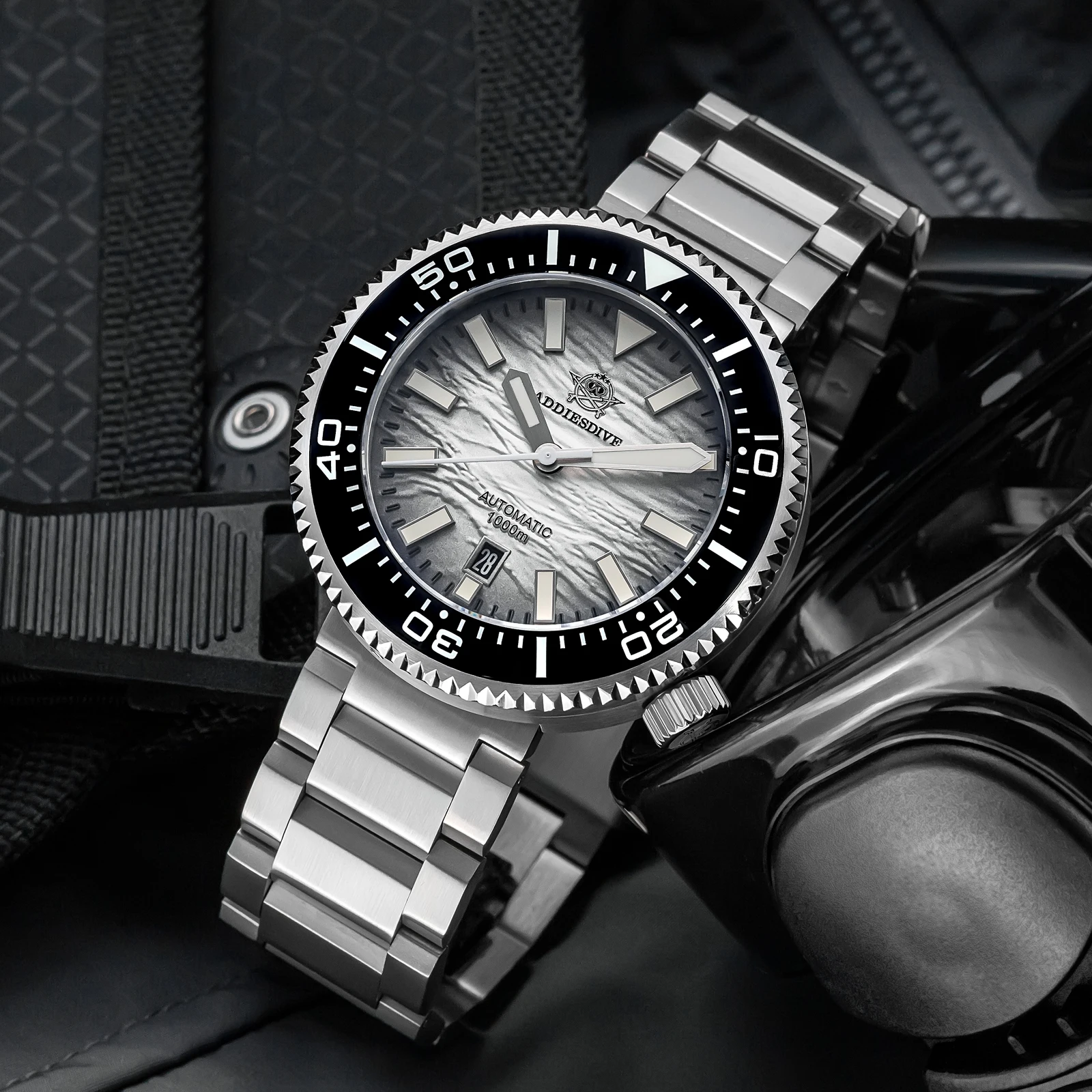 ADDIESDIVE Men's Automatic Mechanical Watch 1000M Water Resistant Hot Selling Sapphire Glass Watches For Man Luxury AD2069 Reloj