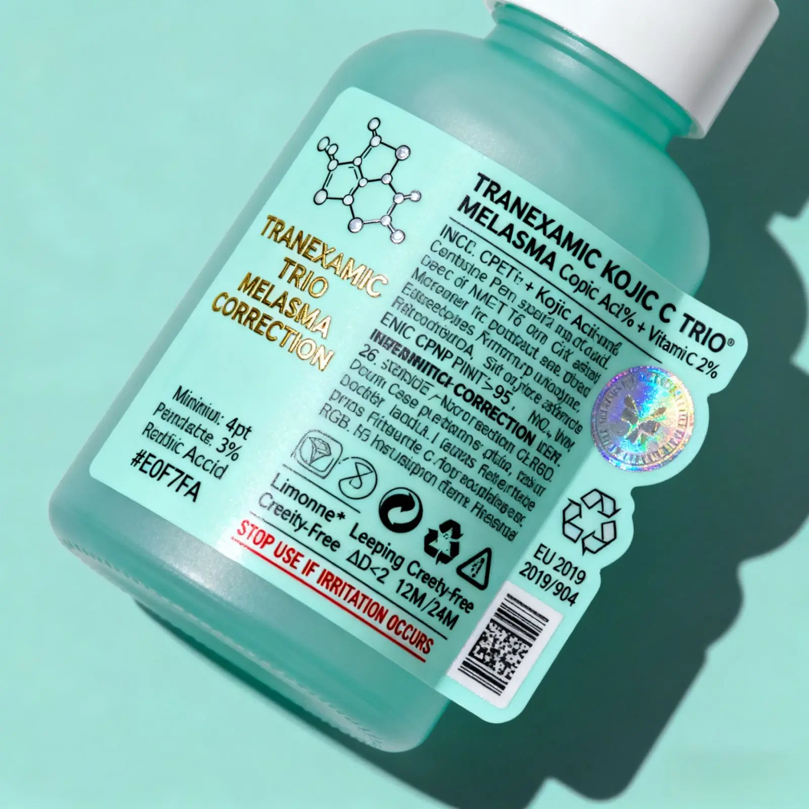Custom UV Waterproof Oil Proof Scratch Resistant Die Cut PVC Vinyl Stickers for Cosmetics Labels - Detail 1