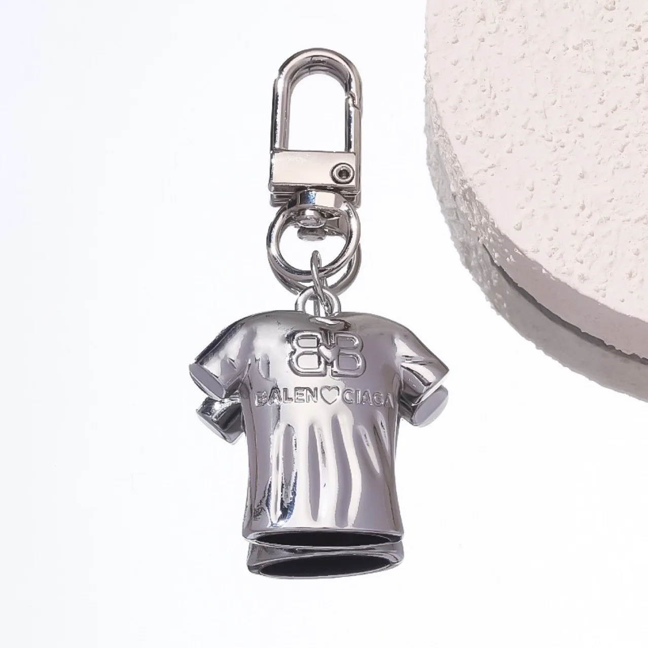 Novo criativo simples liga spray pintura boné de beisebol pingente diy chaveiro saco decoração versátil jóias acessórios