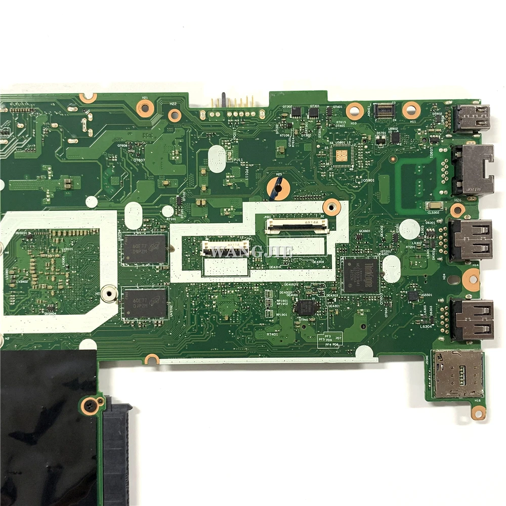 01AV878 01AV854 Para Lenovo Thinkpad T460P Laptop Placa-mãe I7-6820HQ CPU GT940M 2G GPU FRU:01AV866 BT463 NM-A611 100% Funcionando