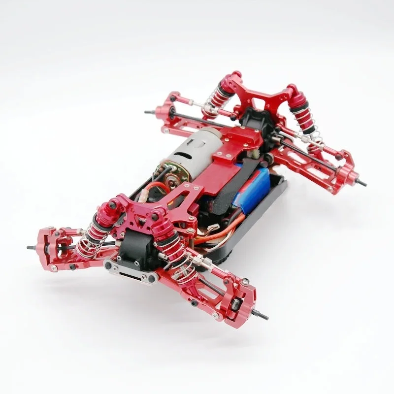 

Steering Clutch Assembly Steering Servo Saver Complete for WLtoys 144001 1/14 124018 124019 RC Car Upgrade Parts,Purple