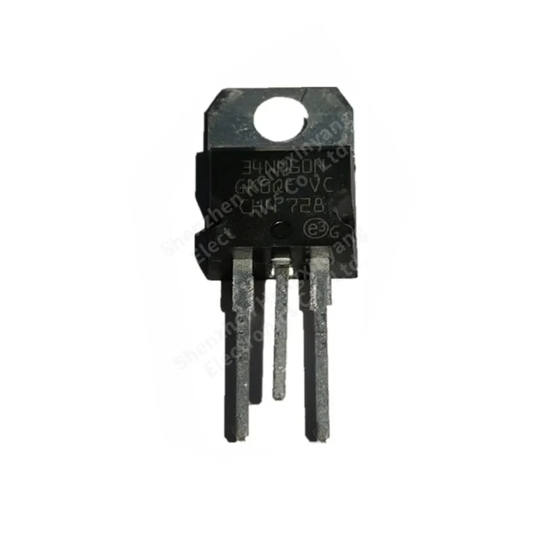 10PCS STP34NM60N MOS FET is plugged into TO-220 600V 29A