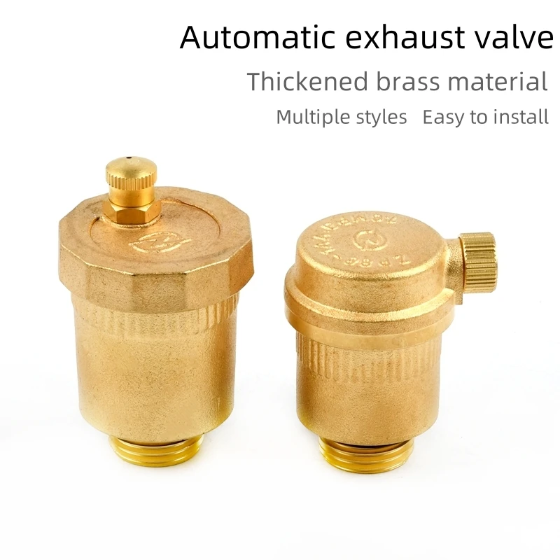 1PC Brass Automatic Exhaust Valve 1/2