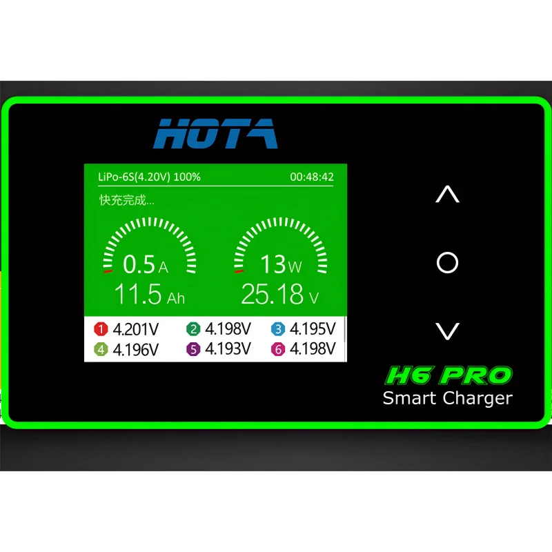 HOTA H6 Pro DUO AC 200W DC 700W 26A Battery Balance Charger for 1-6S Lipo Battery NiMh Li-ion Ni-Cd Digital