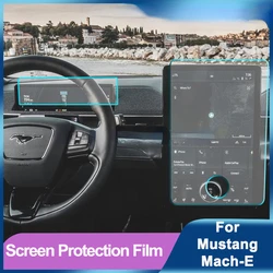 Screen Protection Film For Ford Mustang Mach-E Navigation GPS LCD Dashboard Tempered Glass Protector Anti-scratch HD 2021-2022