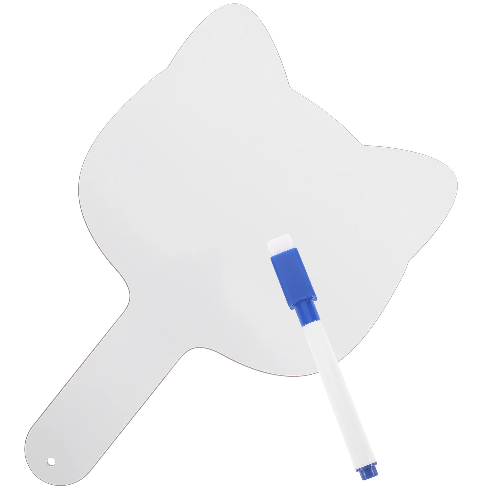 

Portable Children's Scribble Board Student Kids Drawing Pad Accessory Abs Dry Erase Answer Paddle Handheld