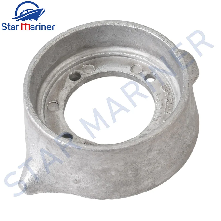 Anodo 875812A para Motor Fuera de Borda Volvo Penta 875812 850073 AQ130 BB1 MD11 MD17 MD6, Kit de Anillos de Aluminio para Motor de Barco