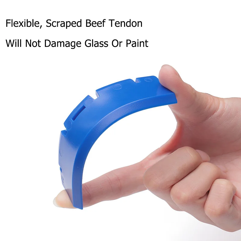 1 Buah Perlengkapan Musim Dingin untuk Mobil, Alat Pembersih Salju, Penghilang Embun Beku dan Penghilang Es Tanpa Merusak Kaca, Alat Pengikis Salju dan Alat Pembersih Salju