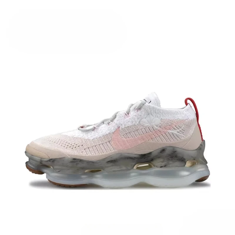 

Nike Air Max Scorpion White Pink Air Cushion Anti-Slip Hard-Wearing Fashion Versatile Men Women Sports Running Shoes