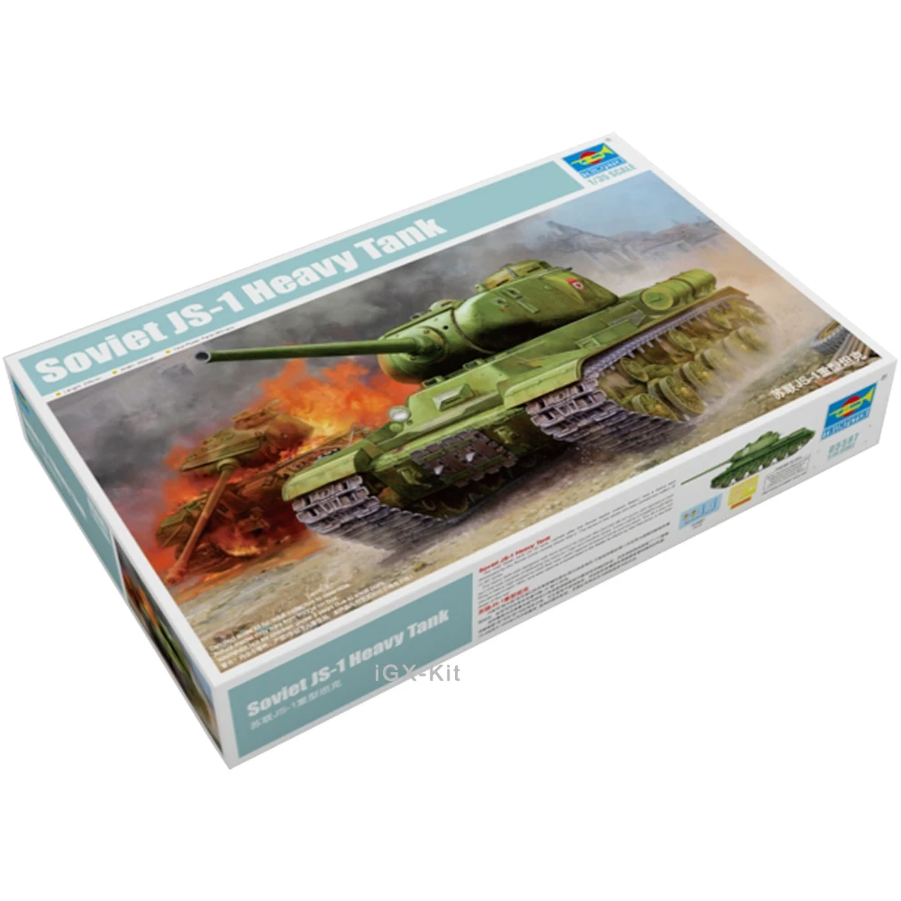 

Trumpeter 05587 1/35 Soviet JS1 JS-1 Heavy Tank Military Assembly Plastic Children Toy Gift Handcraft Display Model Building Kit