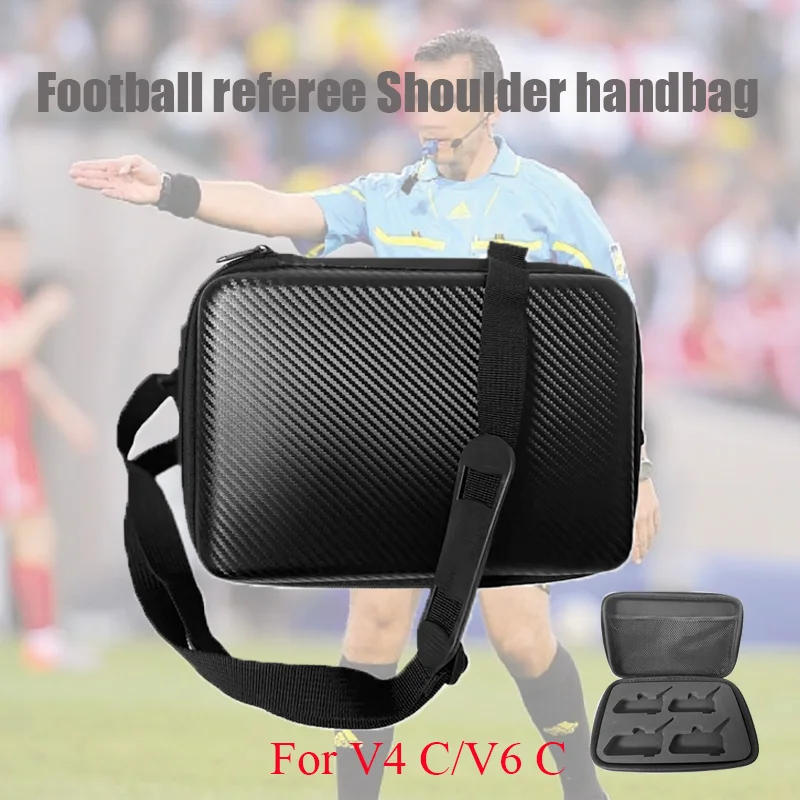 for EJEAS Vnetphone Xinowy V4C V6C Bluetooth intercom EVA storage bag Dedicated 4 cards Football referee Shoulder handbag