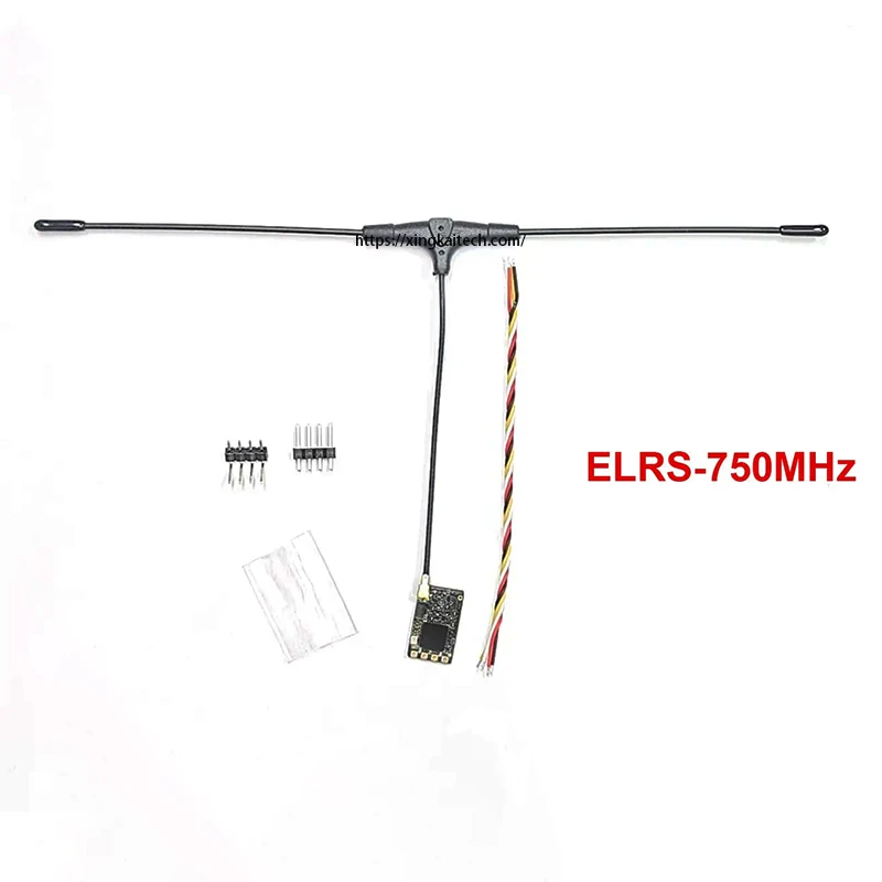 

ELRS 433 750 915MHz NANO ExpressLRS Receiver with T type Antenna Support Wifi upgrade for RC FPV Traversing Drones DIY Parts