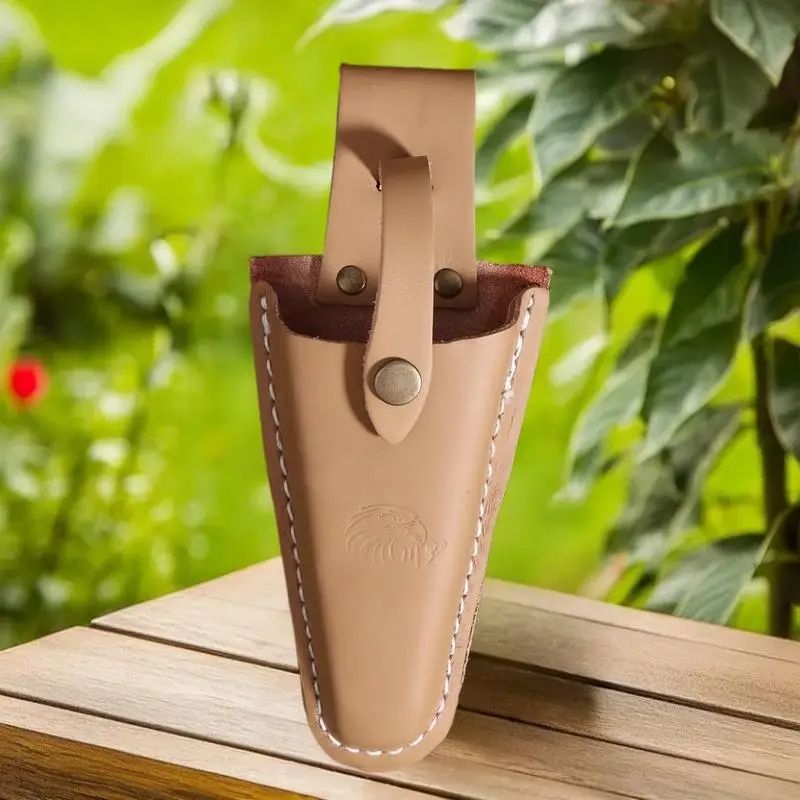✰✪Leather Pliers Cover Portable Buckle Pouch Tool Bag Waist Holder Pliers Storage For Gardening Trimming Tool Pruning Scissors