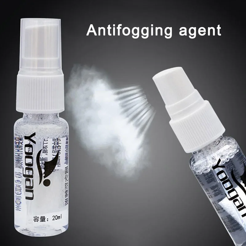 Anti-fog Spray for Swimming Goggles Scuba Diving Mask Glasses Lens Cleaner Swimming Goggles Diving Mask Glasses Glass Plastic