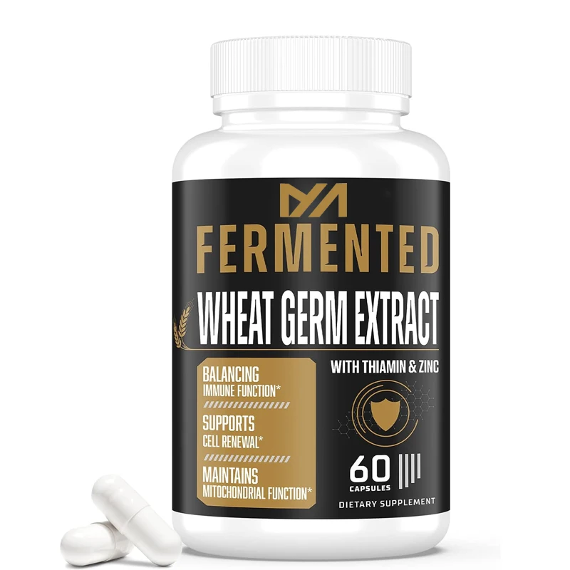 

Spermidine Supplements - effective formula for wheat germ extract capsules, containing higher levels of spermine and zinc