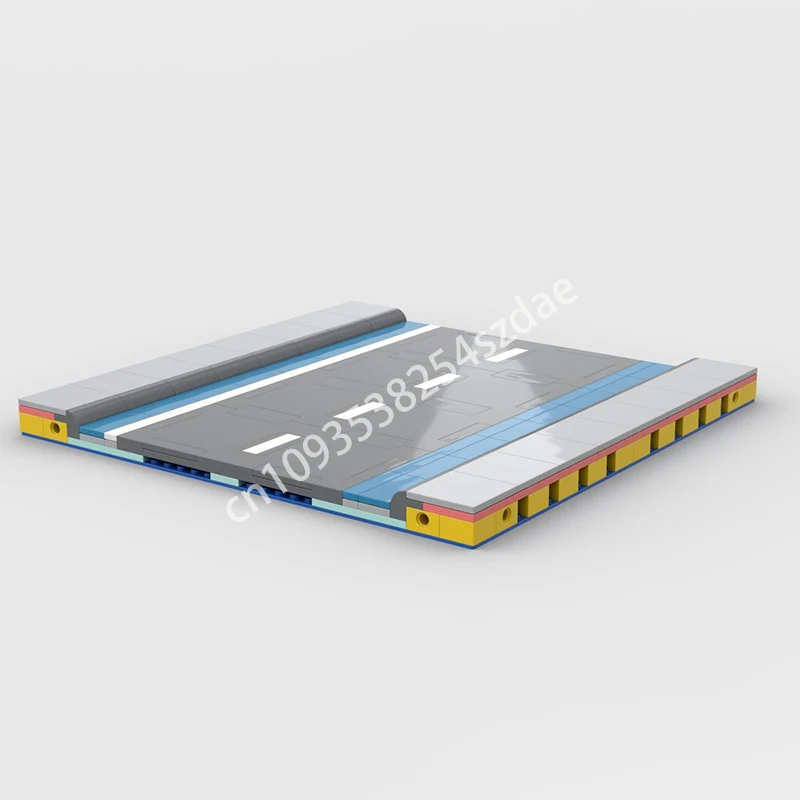 

169 шт. MOC дорожная доска, прямой город, строительные блоки, коллекционер для творчества, детская модель, строительная рождественская игрушка, подарок