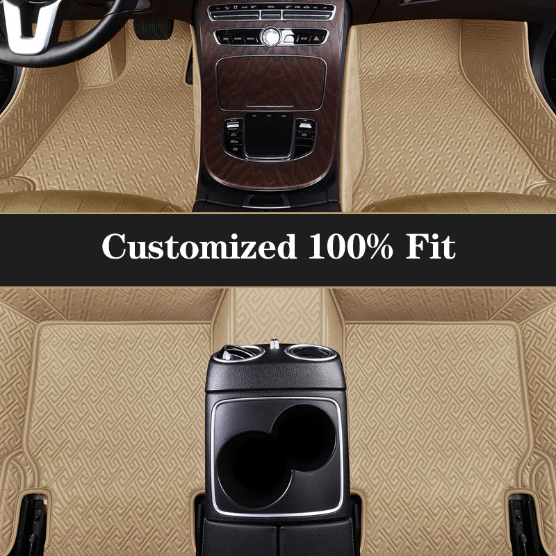 

PU Car Floor Mats For Ford Ranger 2018-2020 Tapis Voiture Auto Styling Carpet Dropshipping Center Accessories Interiors Foot Pad