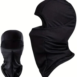 1PC Unisex Ski Balaclava Face Mask, Full Face Mask Hood Tactical Snow Motorcycle Running Gear For Cold Weather