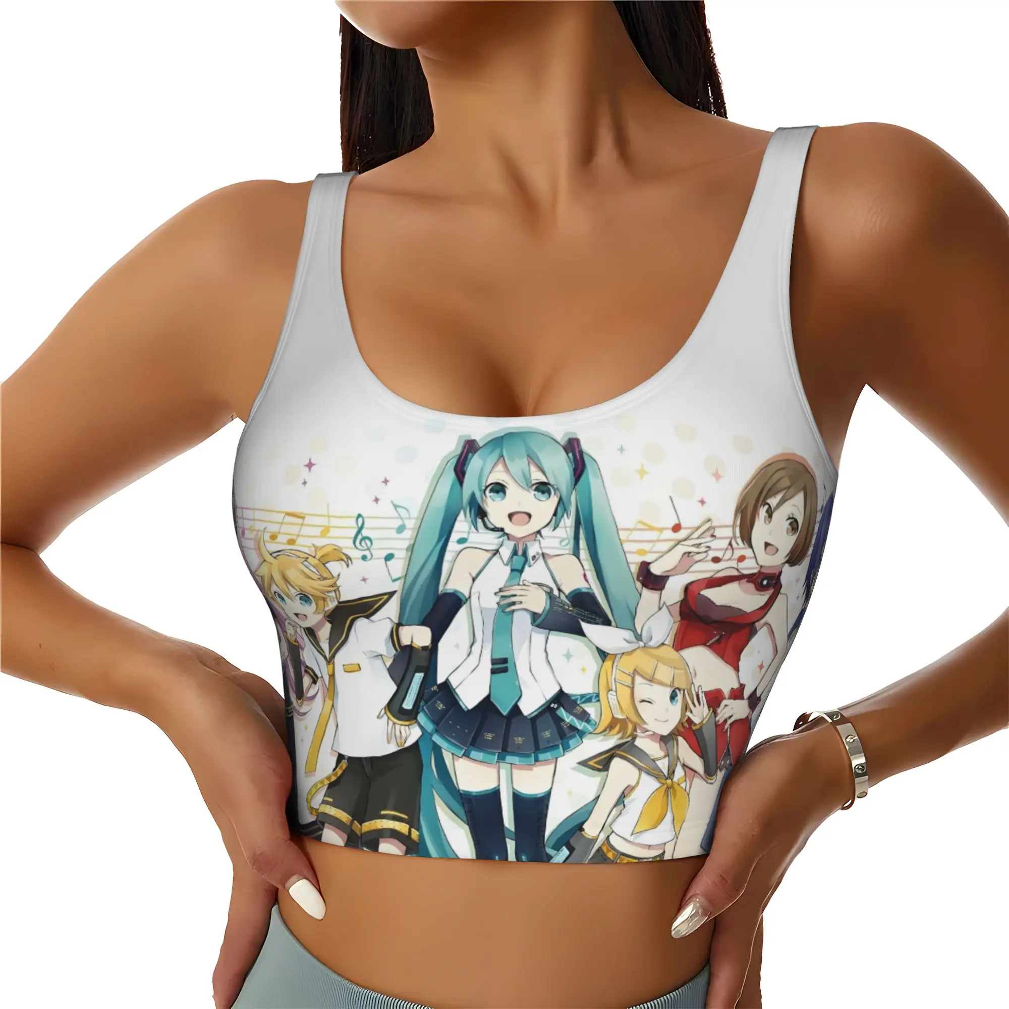 h-hatsune-m-miku-vocaloid-utaite-tops-de-treino-sem-mangas-para-mulheres-sem-costura-para-danca-j-pop-eletronico-yoga-corrida-sutias-esportivos