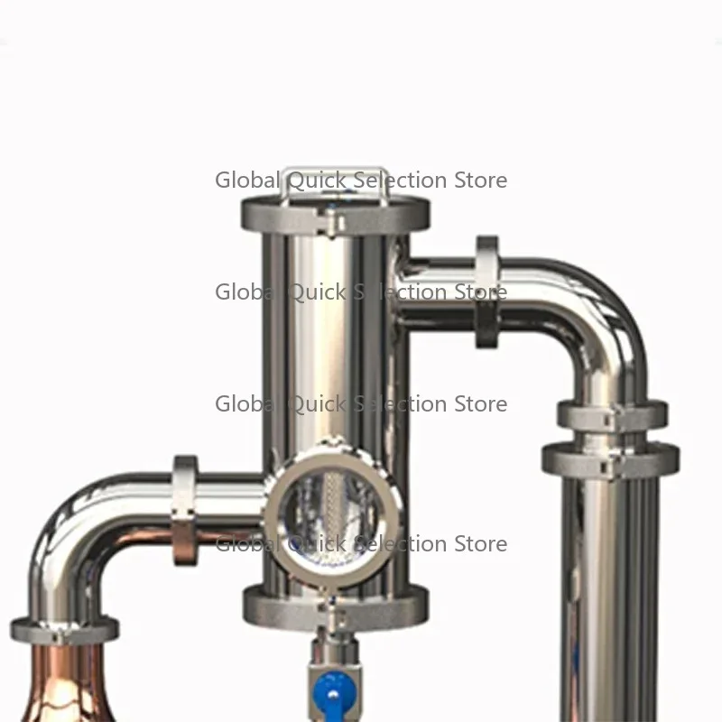 42L Gourd Shaped Distiller Home Brewing And Wine Making Barware Brewer Tools Apply To Brandy Whiskey Beer Distillation Equipment