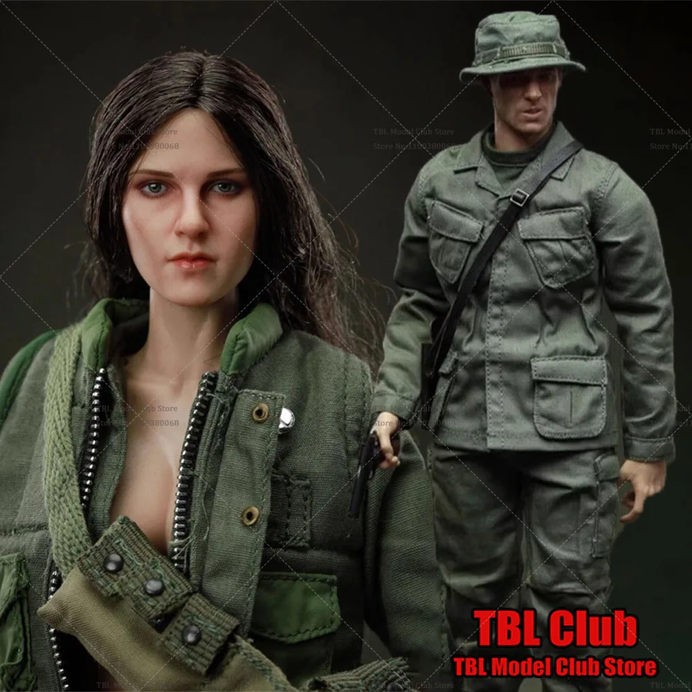 In Stock 1/6 Scale Collectible WHOHO TOYS US Vietnam War Peace Company 12Inch Female Male Solider Action Figure Full Set Model