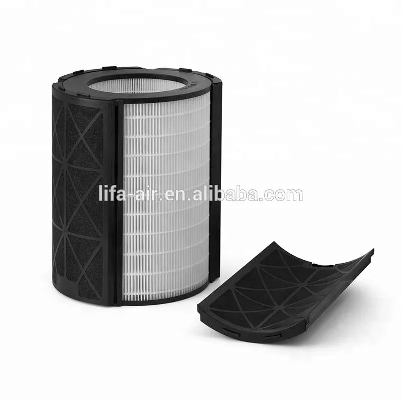 LIFAair LA352 Air Purifier with IAQ monitoring controller (PM2.5 / HCHO /CO2), HEPA & Activated Carbon filter lifa air