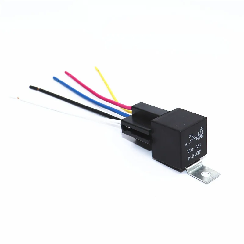 3Pcs JD-1912 4 Pin DC 12V 80A Relais Mehrzweck-Automobil-Relais Heavy Duty Standard-Relais für Auto-Motor,Auto Universal Ersatz-Zubehör mit Kabelbaum 3Pcs JD-1912 4 Pin DC 12V 80A Relais Mehrzweck-Automobil-Relais Heavy Duty Standard-Relais für Auto-Motor,Auto Universal Ersatz-Zubehör mit Kabelbaum