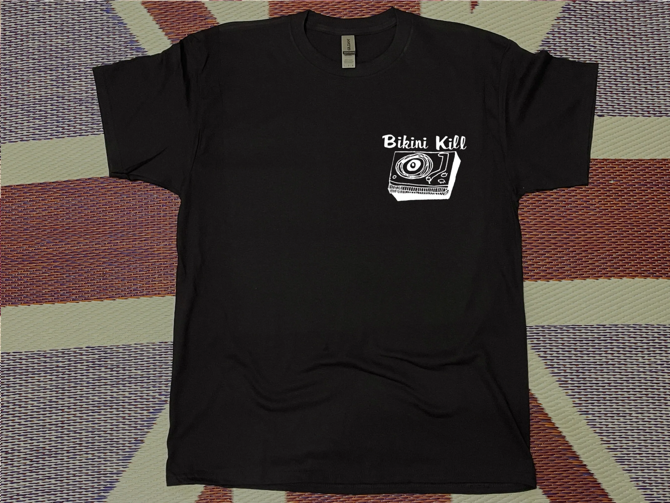 

Bikini Kill T-shirt Breast Logo.