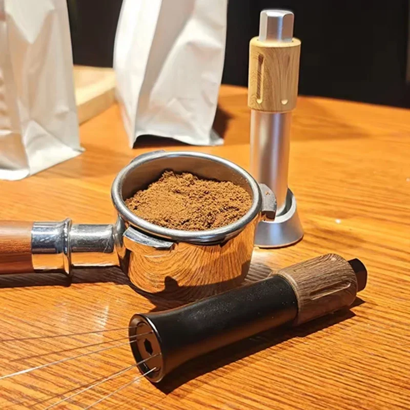 Espresso Coffee Grinder with Stanley Cup Powder Machine Tamper Table Stirrer Distributor Leveler Cafe Barista Accessories view 5