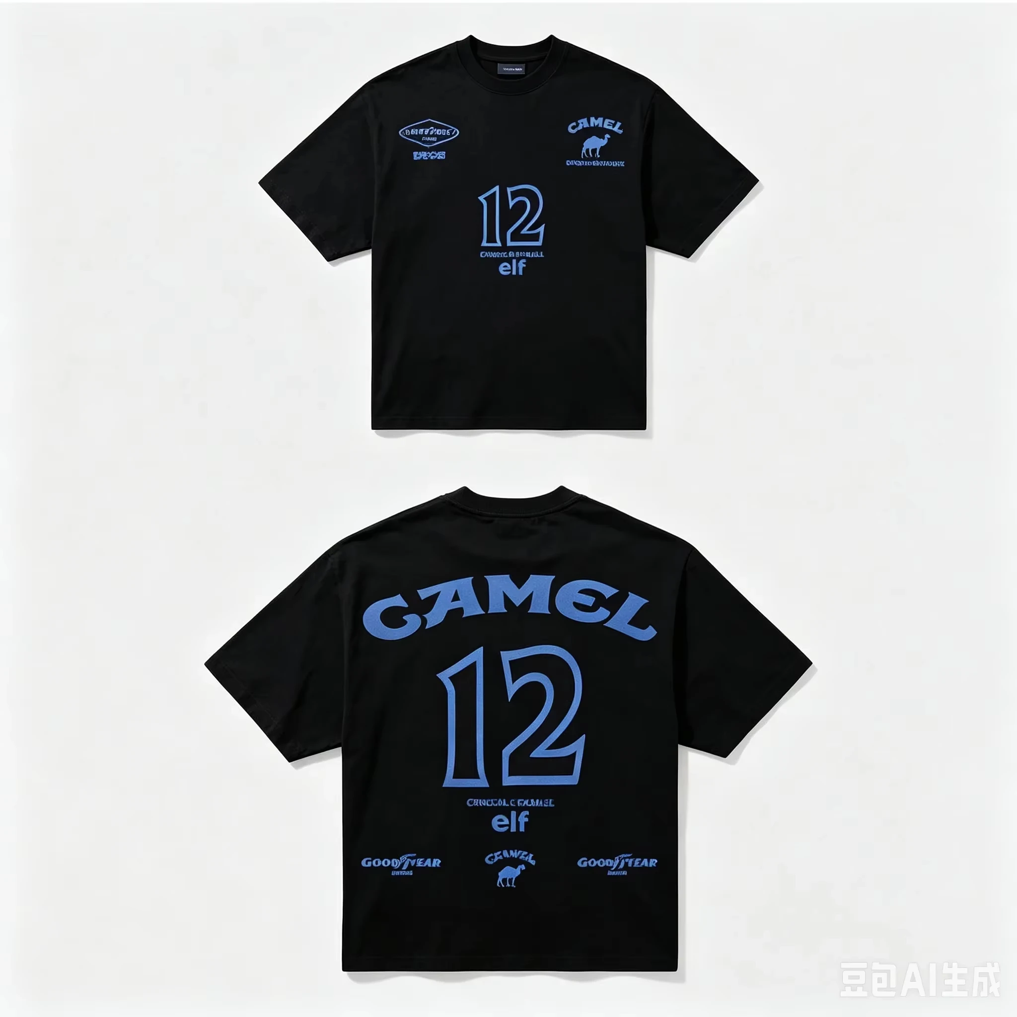 2026 Retro Car Camel Motocycle T-Shirt Vintage Cotton Tops Tee Short Sleeve Casual Streetwear Women Men Clothing Motosport Ins
