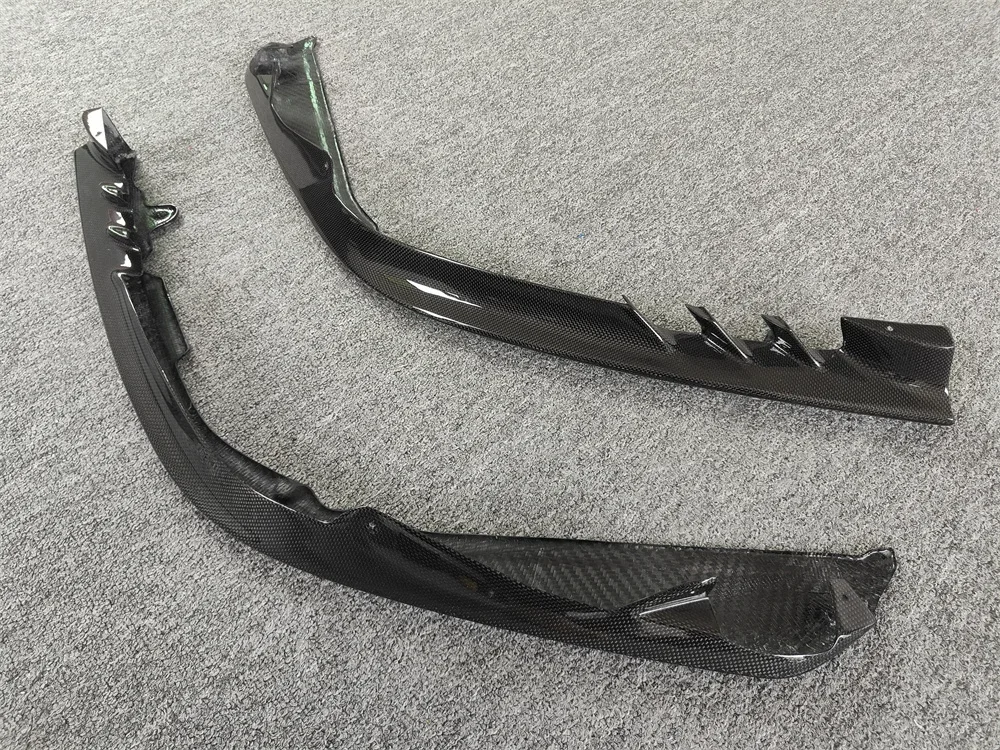 

Used for Ferrari SF90 Body Kit Upgraded with Genuine Carbon Fiber OEM Style Front Splitter Front Bumper Corner Body Kit