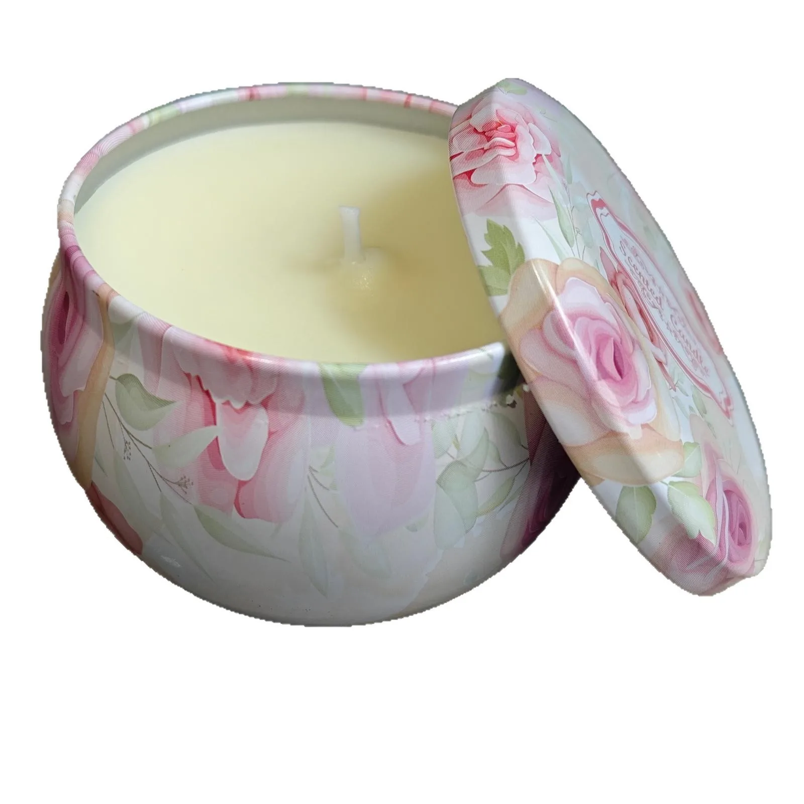 Tinplate box scented candles bedroom home indoor incense burner lasting atmosphere premium gift essential oil