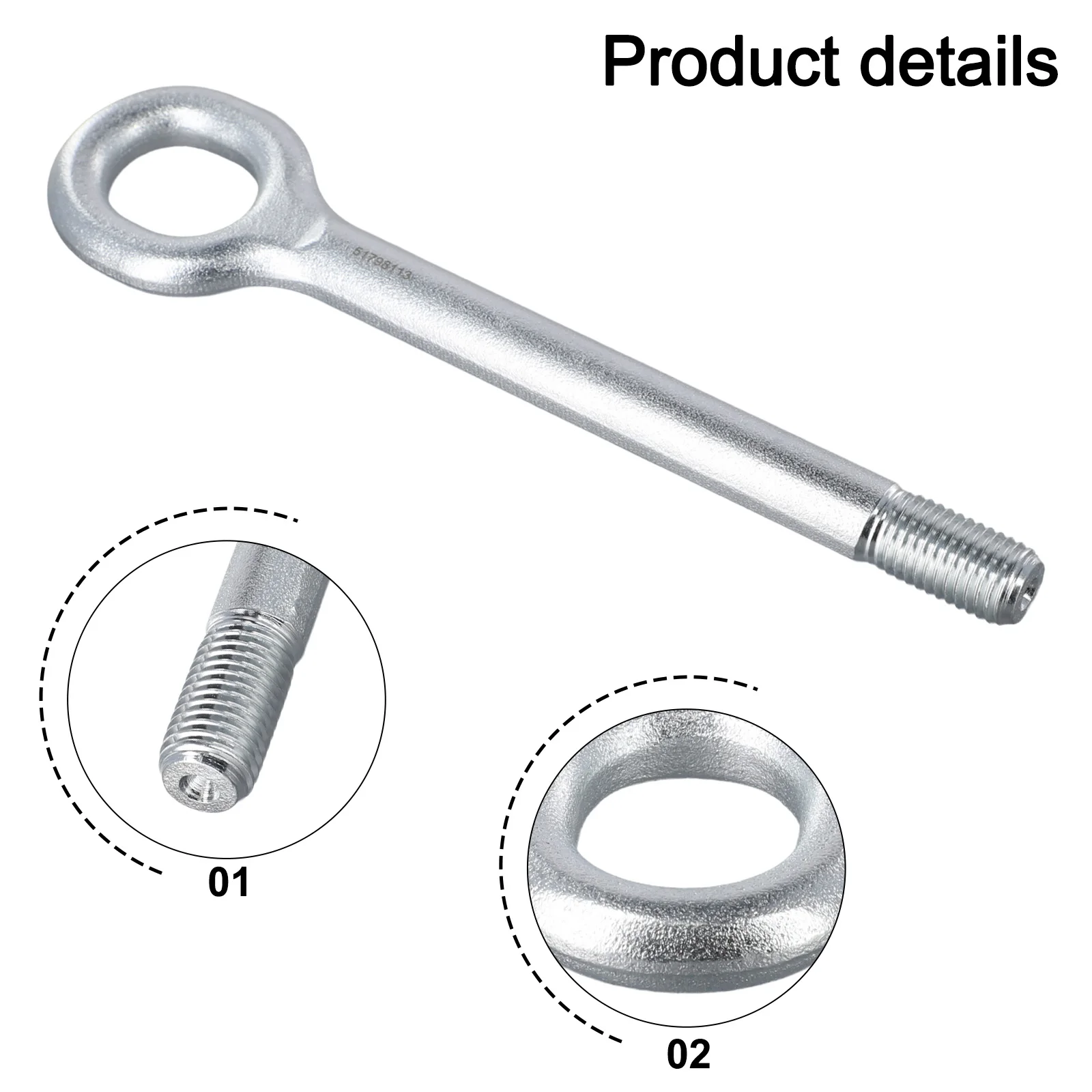 Trailer Hook For Fiat For Renegade For Giulia For Jeep Guide \\Front \\Rear \\Towing \\Hook 51798113 1612882780 66256663A
